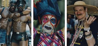 (GAY PRIDE PARADE--JUNE 97 & 98)  Album with 342 photographs chronicling the eclectically dressed (or boldly undressed) and proud par